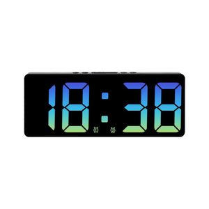 Hot Sale New Design LED Temperature Calendar Alarm <b>Clock</b> <b>Battery</b> Powered Electronic Desk <b>Clock</b> Voice Activated Wake-up LUMINOVA - Product Image 1