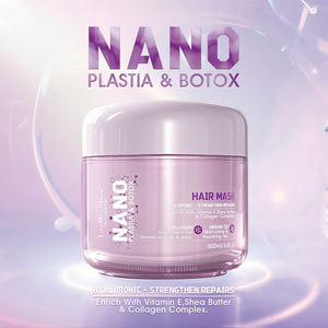 มาส์กผมพลาสเตียนาโนและบอท๊อกซ์น้ำมันธรรมชาติบำรุงเส้นผมอย่างล้ำลึกสำหรับดูแลเส้นผม - Product Image 3
