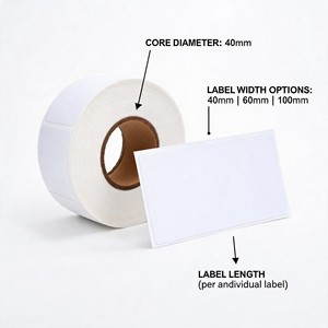 Rouleau d'<span class=keywords><strong>étiquette</strong></span>s thermiques directes personnalisées OEM 4x6 100x150mm sans BPA, <span class=keywords><strong>étiquette</strong></span>s d'expédition en gros pour entrepôt e-commerce - Product Image 5