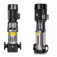 Pompa Sentrifugal Multistage Vertikal CDLF Baja Tahan Karat 304 Tekanan Tinggi 3 HP High Head OEM Booster Pump Otomatis Penuh
