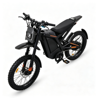 Vélo électrique à double moteur en promotion avec alimentation lithium fiable, idéal pour les terrains accidentés