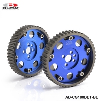 ADDCO-Blox Slide Réglable Cam Gear Poulie Cam Poulie Ensemble Pour Nissan CA18DET CA18DE Bleu AD-CG180DET-BL