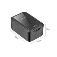 GF-09 pelacak mobil GPS Mini pelacak Waktu Nyata mobil anti-maling pelacak lokasi antihilang otomatis kuat pasang magnet SIM pemosisian pesan
