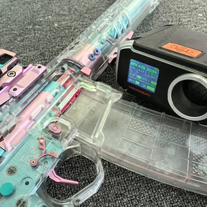 ปืนของเล่นไฟฟ้า AR Clear 7MM ยิงกระสุนนิ่ม ปลอดภัย สำหรับเล่นเกม CS กิจกรรมกลางแจ้ง ฝึกซ้อม ของขวัญวันเกิด - Product Image 2