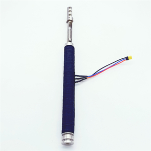 Nuevo Solenoide Lineal Tubular <span class=keywords><strong>Cixin</strong></span> T33370 de Carrera Larga, 70 mm de Diámetro, Montaje Roscado, para Juegos de Disparos, DC 12V/24V - Product Image 3