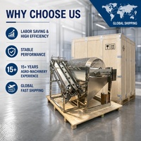 Hoogwaardige cacaoboonensplitsmachine met ≥95% bonenintegriteitspercentage, machine voor de extractie van verse cacaobonen