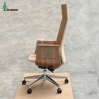 Chaise de bureau cadre en contreplaqué directeur canapé chaise cadre en contreplaqué chaise de directeur cadre en contreplaqué d'eucalyptus