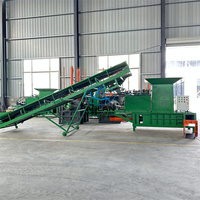 Machine à copeaux de bois pour literie domestique avec fonction d'emballage et de conditionnement, ligne de production de copeaux de bois et de balles