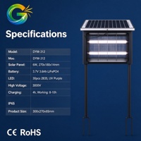 Piège à insectes solaire étanche IP65 de 92 cm pour camping extérieur, directement de l'usine, à prix abordable
