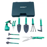 Kit de ferramentas para jardinagem, equipamento anti-deslizamento para plantio de ervas daninhas e jardim manual para crianças