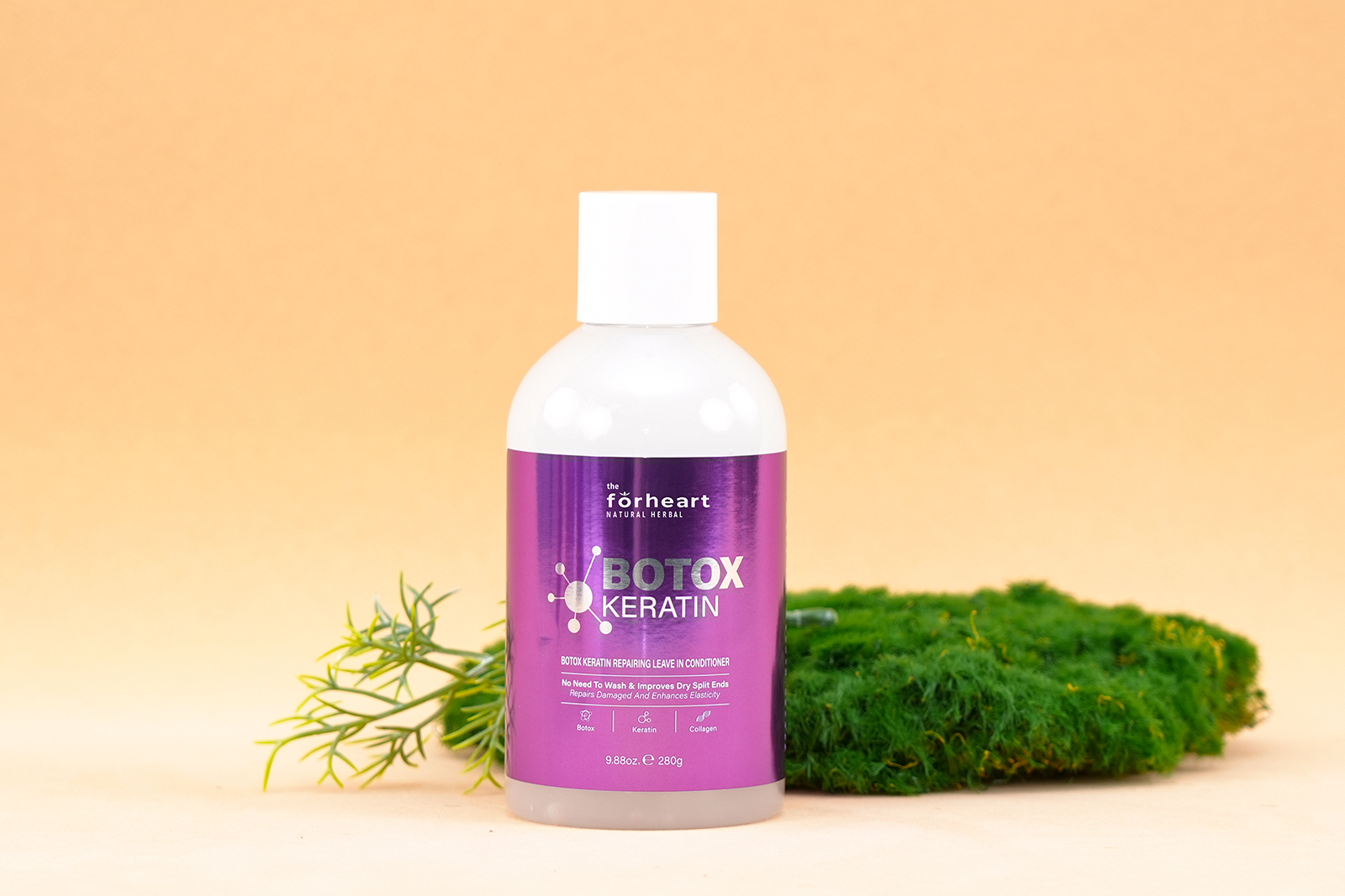 Revitalisant sans rinçage réparateur Botox &amp; Kératine 280g