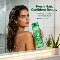 Shampooing Naturel Sans Sulfate 370ml OEM, Lotion Lavante pour Cheveux Équilibrante et Hydratante pour le Cuir Chevelu, Utilisation Unisexe en Salon