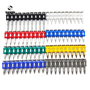 Clous à béton collés en acier de 25 mm pour la construction, clous à béton renforcés au gaz, clous à gaz Pulsa Pin, clous à gaz <span class=keywords><strong>Hilti</strong></span> <span class=keywords><strong>BX3</strong></span> - Product Image 2