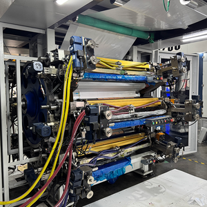 Alta Velocidade 8 Cor CI Saco De Papel Copo Centrel Tambor Flexo Filme Plástico Central Drum Press Tipo Econômico Máquina de impressão - Product Image 3