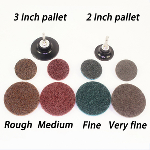 Tappetino lucidante 2 pollici 50 mm Non tessuto in Nylon tora di lino disco di <span class=keywords><strong>sabbia</strong></span> per lucidare - Product Image 3