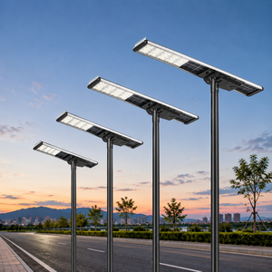 Main Roads Pathways Options 40W 60W 80W 100W 150W High Quality Solar Street <b>Light</b> LCS-XY-62 3030 High Efficincy USA Brand <b>LED</b> - Product Image 1