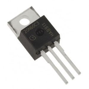 SPP20N60C3 Cool MOSFET, transistor à effet de champ en semi-conducteur à oxyde métallique, redresseur SPP20N60C3 - Product Image 1