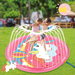 Alfombra de Juego Inflable Personalizada con Rociador de Agua <span class=keywords><strong>para</strong></span> Niños, PVC, Diversión Acuática, Piscina, Juego de Agua <span class=keywords><strong>para</strong></span> Bebés, Alfombra de Juego Inflable con Rociador - Product Image 6