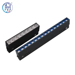 Modern Recessed Low Voltage Aluminium Linear 8W 48V Led Magnetic Track Lights