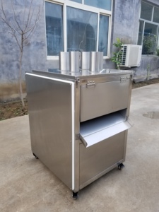Máquina Comercial de Acero Inoxidable para Cortar Frutas y Verduras con Presión Descendente, para Piña, Plátano, Plátano Verde y Patata - Product Image 5