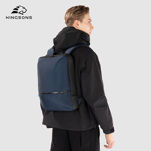 Kingsons Men's Lightweight Business Backpack Water Resistant Large Capacity Laptop <b>Bag</b> For Travel And <b>Work</b> - Product Image 3
