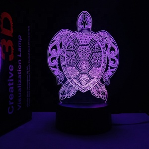 Chỉ Sản Xuất Đèn 3D Chất Lượng Cao Trực Tiếp Từ Nhà Máy Đèn Ngủ Michael Jackson Đèn Rùa Trang Trí Và Quà Tặng Tốt Nhất - Product Image 4