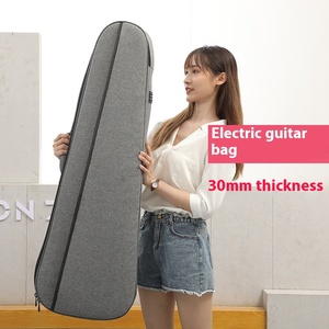 Funda Personalizada para Guitarra Eléctrica de 30 mm, Impermeable, de Tela Oxford con Forro Grueso de Felpa de Algodón para Órgano Electrónico - Product Image 2