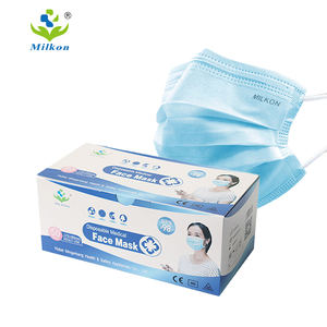 One Times 3 Ply PP Não Tecido Doctor <span class=keywords><strong>Nurse</strong></span> Máscara Facial Descartável Confortável Biodegradável Respirável Máscara Cirúrgica para o Hospital - Product Image 1