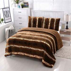 Juego <span class=keywords><strong>de</strong></span> sábanas tamaño king, edredón acolchado <span class=keywords><strong>de</strong></span> felpa <span class=keywords><strong>de</strong></span> China, colcha <span class=keywords><strong>de</strong></span> mierda, edredones altos para camas - Product Image 6