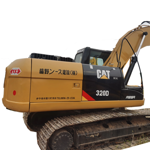 Excavadoras Caterpillar 320D usadas para la construcción y las industrias agrícolas con núcleo de motor y accesorios de cucharón - Product Image 1