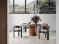 Fauteuil en velours italien pour hôtel, salon, restaurant, chaise de salle à manger moderne en bois massif de chêne pour la maison