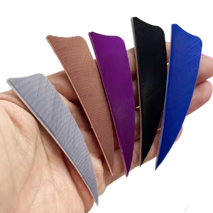 Trái Phải cánh Parabol lá chắn rắn barred bắn cung mũi tên Thổ Nhĩ Kỳ tự nhiên bắn cung lông fletching 3inch 4inch - Product Image 5
