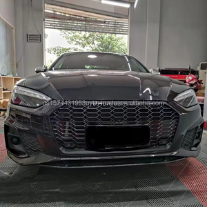 ขายส่งกระจังหน้ารถยนต์ Audi A5/S5 ปี 2020-2024 สีดำ วัสดุพลาสติก รับประกัน 3 เดือน จัดส่งด่วน FedEx จากสหรัฐอเมริกา - Product Image 4