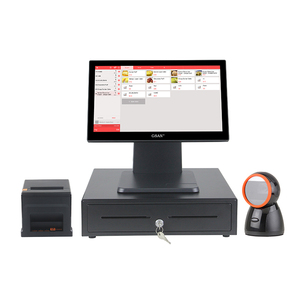Terminal de point de vente tactile électronique Android Win 15,6 pouces pour la vente au détail et les restaurants, caisse enregistreuse tout-en-un, systèmes de point de vente - Product Image 3