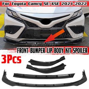 ชุดแต่งกันชนหน้าคุณภาพสูงสำหรับรถยนต์ Toyota Camry SE XSE ปี 2021-2022 พร้อมสปอยเลอร์ ครีบกันกระแทก และฝาครอบป้องกัน - Product Image 1