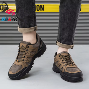 Men's Hiking Shoes Lightweight Mesh Upper Casual Daily Wear Breathable Rubber Outsole Spring Autumn Sports Shoes - Product Image 4