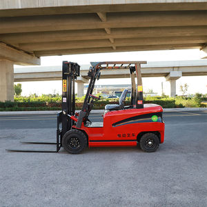 รถยกไฟฟ้า4ล้อสำหรับงานหนักออฟโรดปรับแต่งได้พร้อมมอเตอร์ไฟฟ้ากระแสสลับ CE ISO ใหม่เต็มรูปแบบได้รับการรับรองจากผู้ขาย - Product Image 5