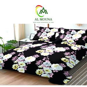 Lot de 3 Pièces Draps de <span class=keywords><strong>Lit</strong></span> en Gros 100 % Polyester, Ensemble de Literie avec Housses de Couette et Parures de Draps Complètes Personnalisables - Product Image 3