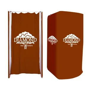 ห้องแต่งตัวแบบพกพาสำหรับห้องเปลี่ยนเสื้อผ้าแบบพิมพ์ลายได้ตามต้องการ - Product Image 3