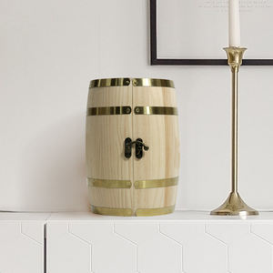 BSCI Mini barils de whisky personnalisés en usine 3 <span class=keywords><strong>litres</strong></span> en <span class=keywords><strong>bois</strong></span> de pin chêne vieillissement bière baril de vin - Product Image 5