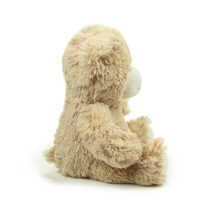 Ours brun doux animal en peluche couette maille jouets à fourrure personnalisé petit ours en peluche jouet parfait brodé soulagement du Stress