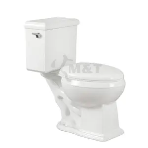 UPC 1.5 two piece siphonic Close-couched toilet with pdcb ball