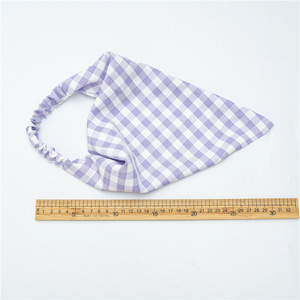 Ragazze in tessuto scozzese cerchietti per <span class=keywords><strong>capelli</strong></span> cravatte per <span class=keywords><strong>capelli</strong></span> triangolo <span class=keywords><strong>Bandana</strong></span> sciarpa per <span class=keywords><strong>capelli</strong></span> elastiche fasce per <span class=keywords><strong>capelli</strong></span> per donne accessori - Product Image 4