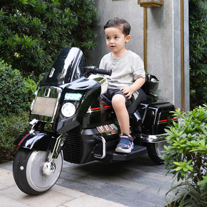 Groothandel Kinderen Elektrische Motorfiets Auto 12V Batterij <span class=keywords><strong>3</strong></span> Wielen Grote Stoel Plastic Elektrische Rit Op Speelgoed Auto Voor Kinderen - Product Image 3