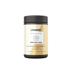 Gomas energéticas de mezcla nootrópica de cafeína LIFEWORTH - Product Image 2