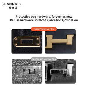 Chane- 22K carré rabat sac matériel protecteur autocollant matériel film de protection sac métal film luxe sac accessoires protection - Product Image 2