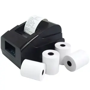 80mm 57mm Thermal Paper Roll 57x40mm, pita kasir sampai Resi Papel Termico