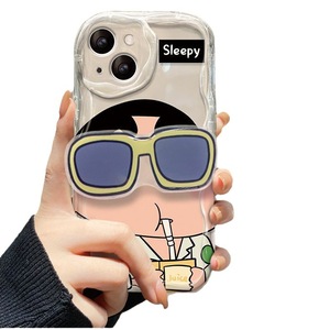 Custodia protettiva per Apple <span class=keywords><strong>iPhone</strong></span> 17, custodia morbida in <span class=keywords><strong>silicone</strong></span> per <span class=keywords><strong>iPhone</strong></span> <span class=keywords><strong>13</strong></span>/15/16 Pro, nuova custodia <span class=keywords><strong>mini</strong></span> all-inclusive effetto crayon - Product Image 1