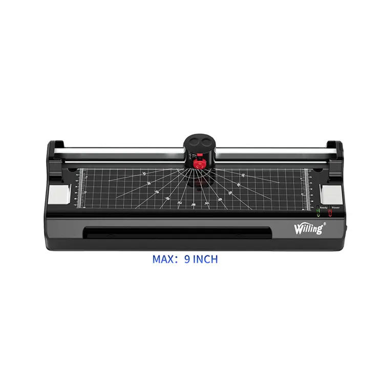 Bereid OL288 Hot & Koud Desktop Thermische Laminator Machine Mini A4 Laminator Machine Roller