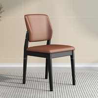 Chaise de salle à manger élégante et rembourrée, fauteuil nordique de luxe, mobilier de loisirs moderne pour salon, chaises personnalisées pour chambre d'hôtel